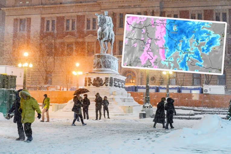 DO 15 STEPENI U SRBIJI! Sneg u Beogradu i Novom Sadu četiri dana zaredom – prognoza RHMZ!