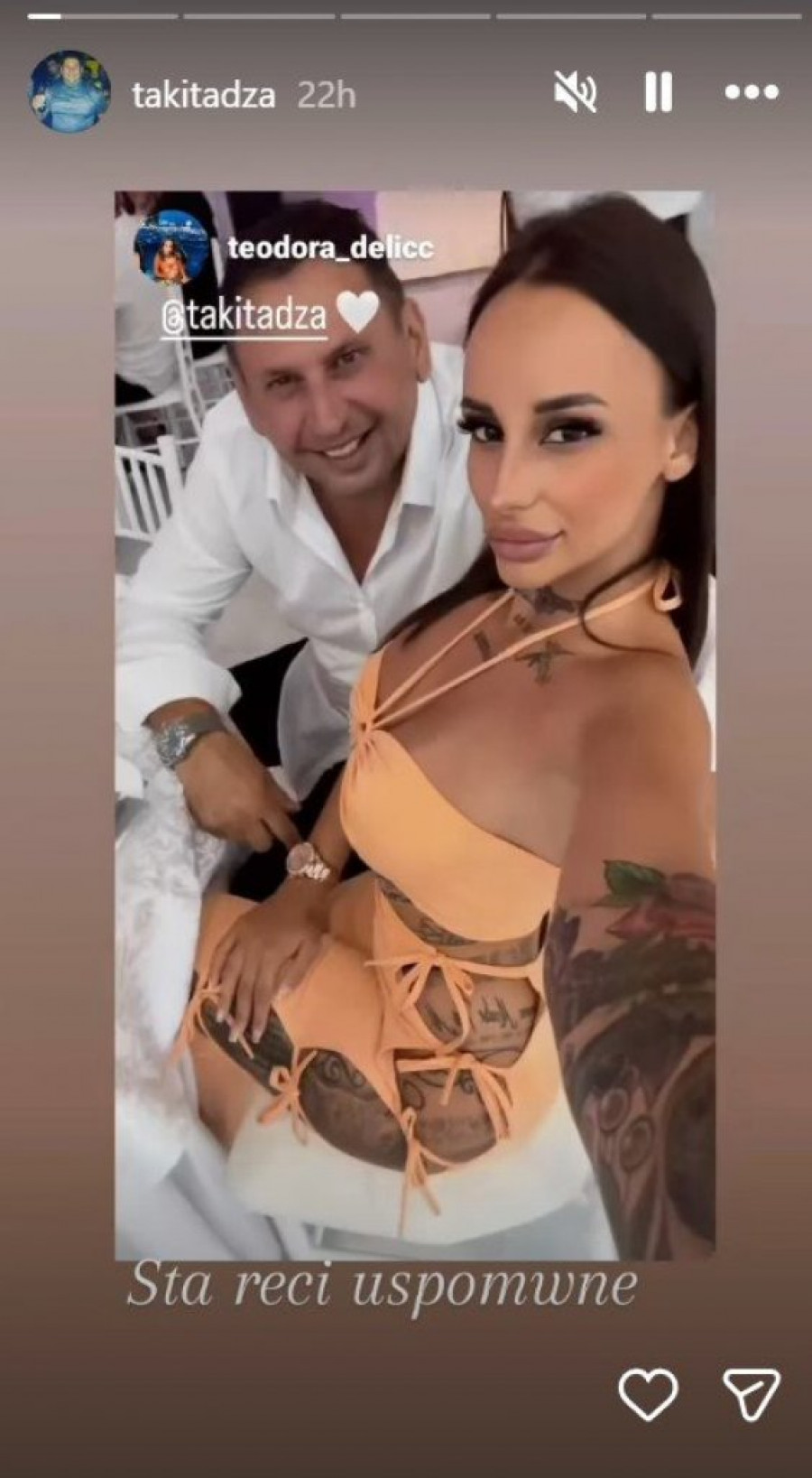 MISLILI STE DA ZNATE SVE O TEODORI DELIĆ - ČEKAJTE DA VIDITE OVO! Poznati muškarac OBJAVIO INTIMNI SNIMAK, SCENE SAMO ZA PUNOLETNE! (FOTO)