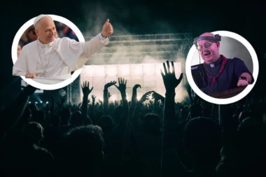 PAPA BLAGOSLOVIO REJV KONCERT U KATEDRALI: Za miks pultom sveštenik-di-džej, hiljade vernika u transu