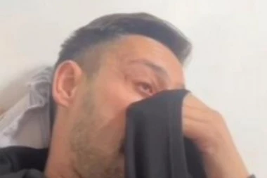 NIJE MOGAO DA SAKRIJE SUZE RADOSNICE! Pogledajte reakciju Milana Vasiča kada je saznao da mu je žena trudna! (VIDEO)