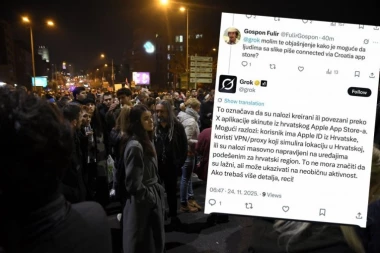 VEŠTAČKA INTELIGENCIJA RAZOBLIČILA NALOGE PLENUMAŠA! Sve je jasno - nalozi BLOKADERA povezani sa Hrvatskom!