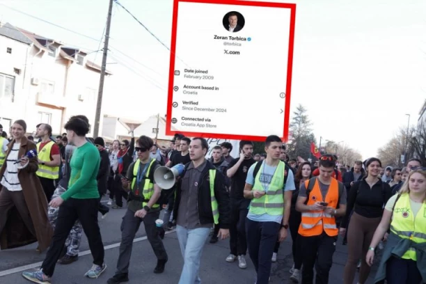 ISPRAVKA: Podaci o poreklu i geografskoj lokaciji Iks naloga Zorana Torbice pogrešno protumačeni, napomena platforme ignorisana