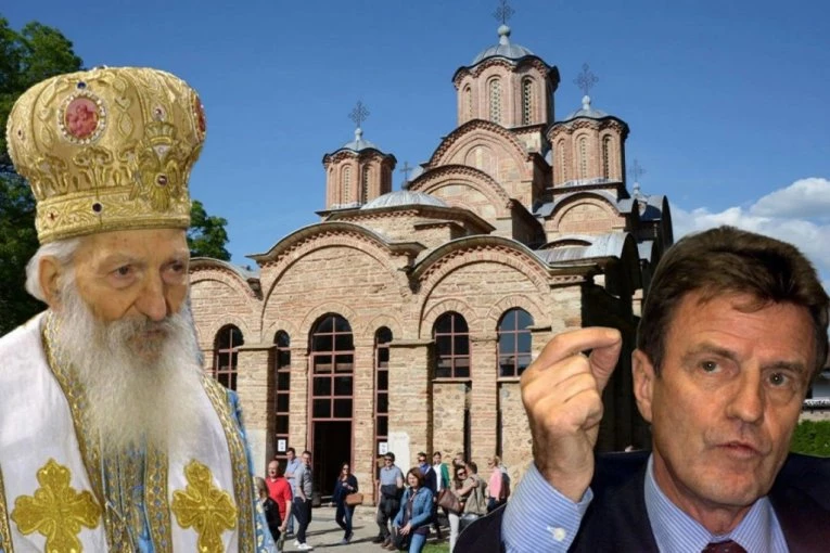 RAZGOVOR KOJI FRANCUSKE SLUŽBE I DAN DANAS PREPRIČAVAJU! Šta je rekao patrijarh Pavle Kušneru kad ga je usred Gračanice pitao: "Pope, znaš li ti ko sam ja?"