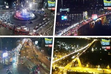 GUŽVE GDE GOD DA SE KRENE! Krcate najključnije saobraćajnice u Beogradu! OVDE JE NAJGORE! (FOTO)