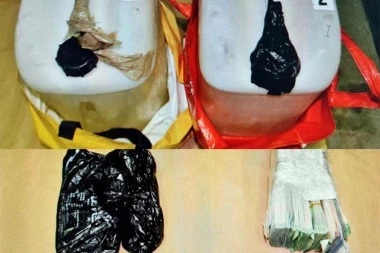 POLICIJA NA HORGOŠU PRONAŠLA SKORO 50.000 TABLETA MDMA: Krio u šleperu drogu, novac, lekove i kofein! (FOTO)