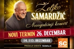 PUBLICI NIKAD DOSTA HITOVA ŽELJKA SAMARDŽIĆA! PEVAĆE BEOGRAĐANIMA 14. 15. i 26. DECEMBRA U SAVA CENTRU