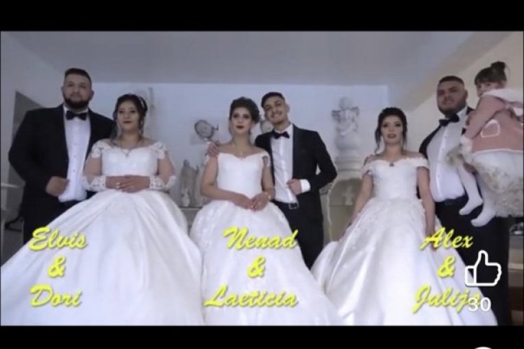 Gazda Mecka u danu oženio tri sina