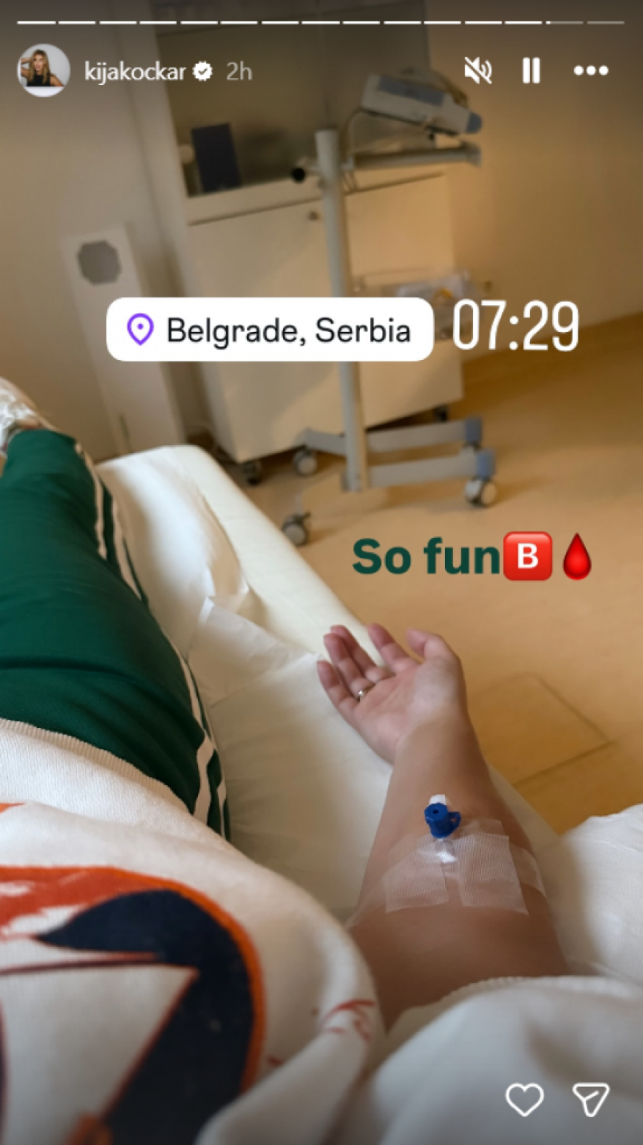 HITNO HOSPITALIZOVANA KIJA KOCKAR! Objavljena fotografija iz bolnice, pevačici se slošilo nakon drame sa Katarinom Živković!