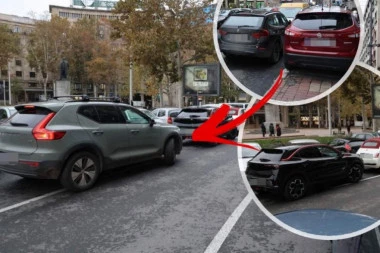 HAOS NA TRGU NIKOLE PAŠIĆA: Vozači okupirali Dečansku, parkiraju se gde stignu!