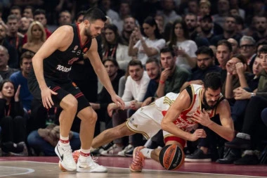 ZVEZDA ZGROMILA OLIMPIJAKOS: Ludnica u Areni! Crveno-beli ponovo na vrhu Evrolige