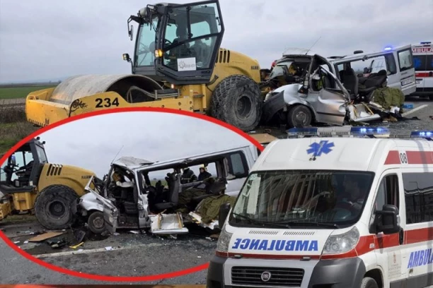 POGINULE RADNICE HLADNJAČE! Ovo je vozač kombija koji je PODLETEO pod valjak! JEZIVI DETALJI HORORA KOD RUME! (FOTO)