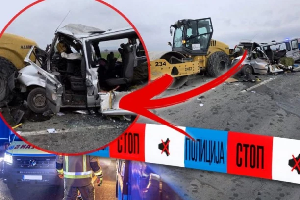 VOZAČU RADNE MAŠINE PRODUŽEN PRITVOR! Nastavlja se istraga o nesreći kod Rume u kojoj je POGINULO PETORO LJUDI!