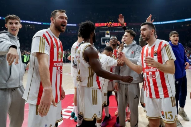 ZVEZDA ŽELI PRVO MESTO EVROLIGE! Evo gde i kada gledati crveno-bele protiv španskog velikana!