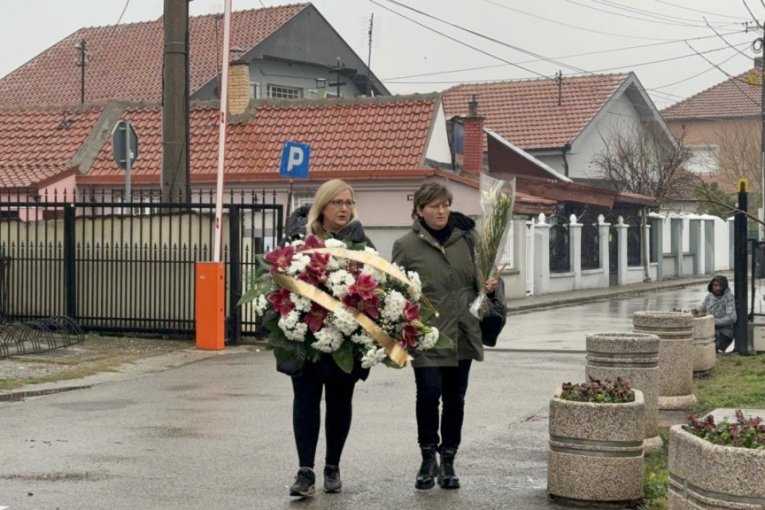 Leontina na sahrani Ljiljane Jorgovanović