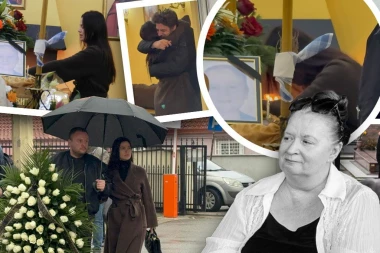 PRIZOR KOJI JEŽI DO KOSTIJU! Milica Pavlović se SLOMILA nad kovčegom Ljiljane Jorgovanović - jecaji odzvanjaju kapelom! (VIDEO)