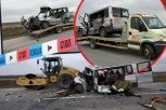 PETA ŽRTVA SAOBRAĆAJNE NESREĆE KOD RUME! Kombi prevozio sezonske radnike, pa udario u putarski valjak - TRAGEDIJA SADA POSTALA JOŠ VEĆA!
