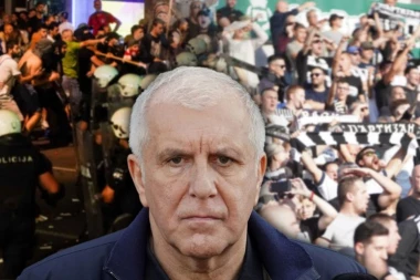 LUDILO BEZ GRANICA! Blokaderima sad KRIV VUČIĆ što je ŽELJKO PODNEO OSTAVKU u Partizanu - prljavu propagandnu matricu preneli i na sport