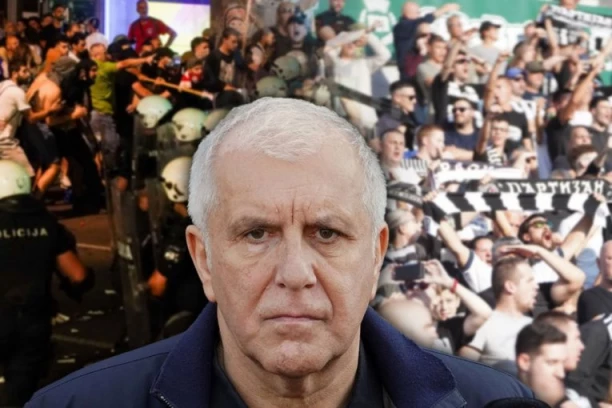 LUDILO BEZ GRANICA! Blokaderima sad KRIV VUČIĆ što je ŽELJKO PODNEO OSTAVKU u Partizanu - prljavu propagandnu matricu preneli i na sport