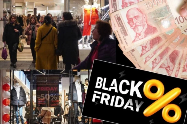 ŠTA SRBI NAJVIŠE KUPUJU NA CRNI PETAK? Prave listu želja, prodavnice broje MILIONE - šta ih tera na veliku potrošnju novca