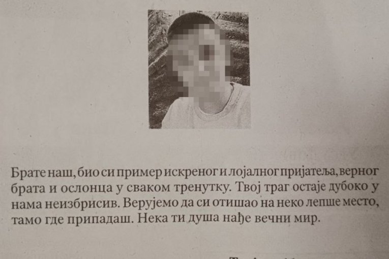 Printscreen čitulje