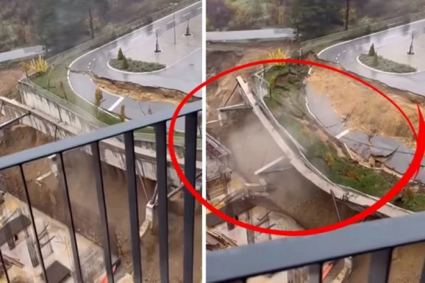 POČELI RADOVI NA OBEZBEĐIVANJU I SANACIJI SRUŠENE SAOBRAĆAJNICE U KRAGUJEVCU!