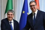 "RAZGOVORI SA PARTNERIA IZ EU VRLO ZNAČAJNI ZA SRBIJU!" Vučić se sastao sa predsednikom i delegacijom Odbora za politiku EU: "Zahvalni smo na podršci Italije!" (FOTO)