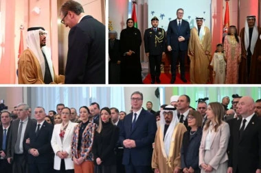 VUČIĆ UPUTIO ČESTITKE BIN ZAJEDU I NARODU EMIRATA: Srbija će nastaviti da gradi partnerstvo sa UAE, naše veze predstavljaju most stabilnosti i razvoja!