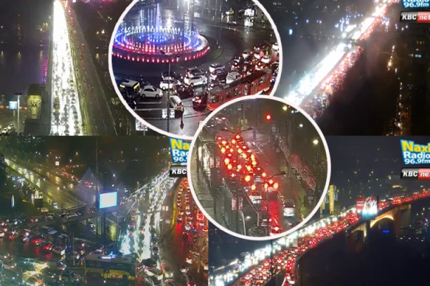 SAOBRAĆAJNI KOLAPS! Beograd blokiran, ove tačke potpuno zakrčene! SVE STOJI, HAOS NA AUTO-PUTU! (FOTO, VIDEO)