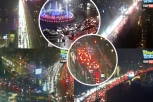 SAOBRAĆAJNI KOLAPS! Beograd blokiran, ove tačke potpuno zakrčene! SVE STOJI, HAOS NA AUTO-PUTU! (FOTO, VIDEO)