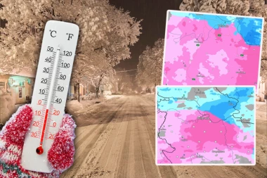 SNEG VEĆ PREKRIO OVAJ DEO SRBIJE, STIGAO I U BEOGRAD! Posle hladnog udara, očekuje nas šokantan vremenski obrt! (FOTO, VIDEO)