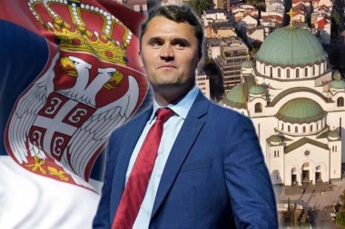 ČARLI KIRK DOBIO MURAL U BEOGRADU! Uz sliku i njegovo "srpsko prezime", a EVO gde se nalazi! (VIDEO)