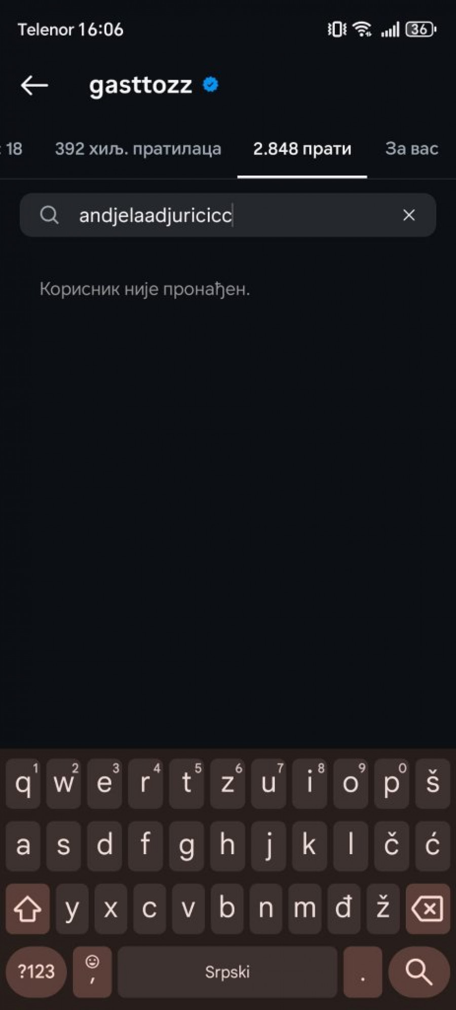 OPŠTI KARAMBOL! Anđela i Gastoz raskinuli? Ovaj detalj sve GOVORI!