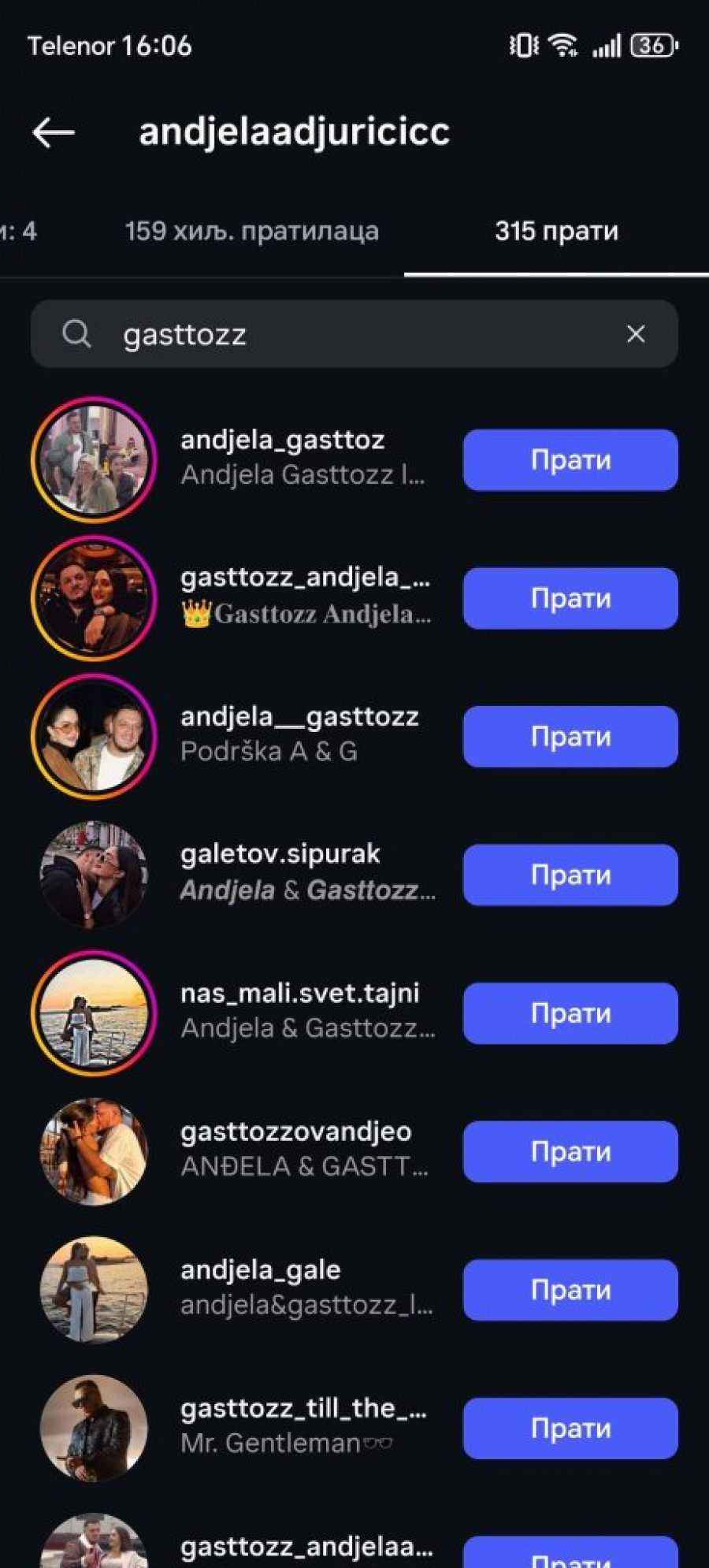 OPŠTI KARAMBOL! Anđela i Gastoz raskinuli? Ovaj detalj sve GOVORI!