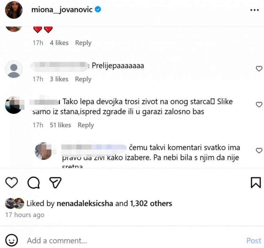 ŽALE JE I ONI KOJI JE NE VOLE! Poslednji snimak otkrio PRAVU ISTINU O ODNOSU MIONE I ŠA, više nema dileme! (FOTO)