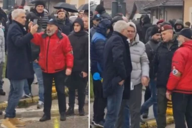 POGLEDAJTE SNIMAK NAPADA NA POSMATRAČKU MISIJU OKO! Blokaderi u Mionici se Jerkoviću unosili u lice, odgurivali ga, pretili, vređali... (VIDEO)