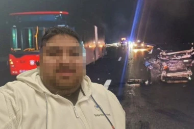 OTKRIVEN UZROK NESREĆE U KOJOJ SU NASTRADALI SIN I OTAC KOD OBRENOVCA! Naleteo na autobus, pa udario u ogradu - NOVI DETALJI! (FOTO)