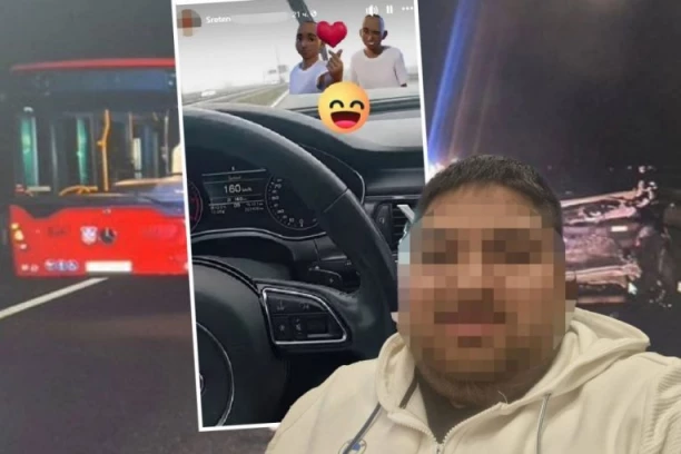 NEKOLIKO SATI PRE NESREĆE SE HVALIO BRZOM VOŽNJOM! Sreten divljao audijem smrti, pa izazvao sudar u kome je beba na mestu poginula! JEZIVI DETALJI TRAGEDIJE! (FOTO)