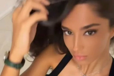 NIJE ZA ONE SA SLABIM SRCEM! Bujne grudi samo što ne iskoče, Đina Džinović DIŽE pritisak provokativnim izdanjem! (GALERIJA)