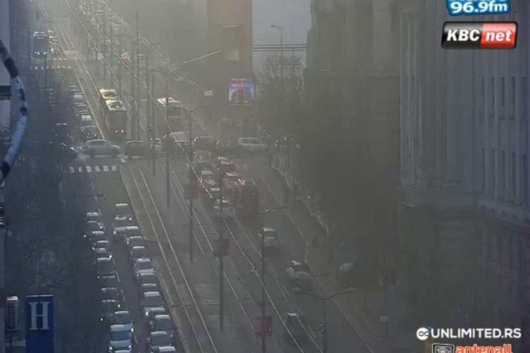 Saobraćajni kolaps u Beogradu