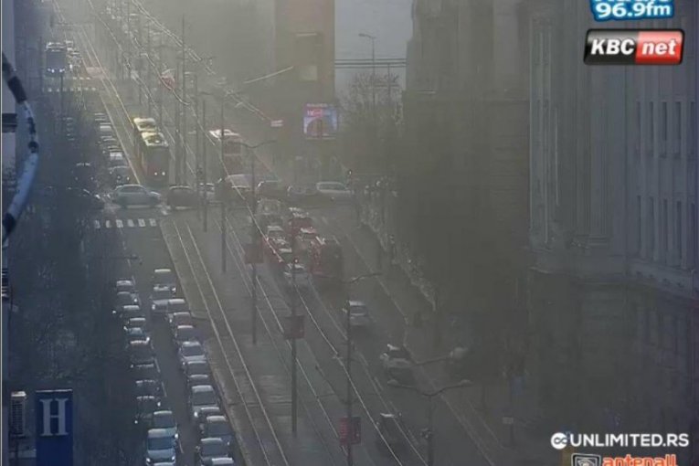 Saobraćajni kolaps u Beogradu