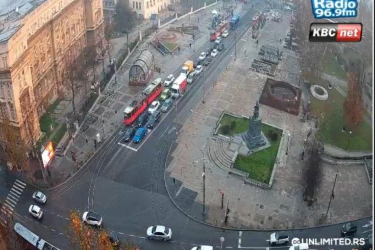 Saobraćajni kolaps u Beogradu