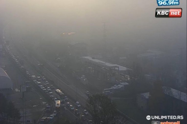 Saobraćajni kolaps u Beogradu