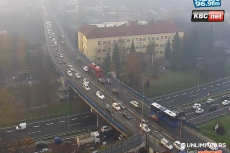 Saobraćajni kolaps u Beogradu