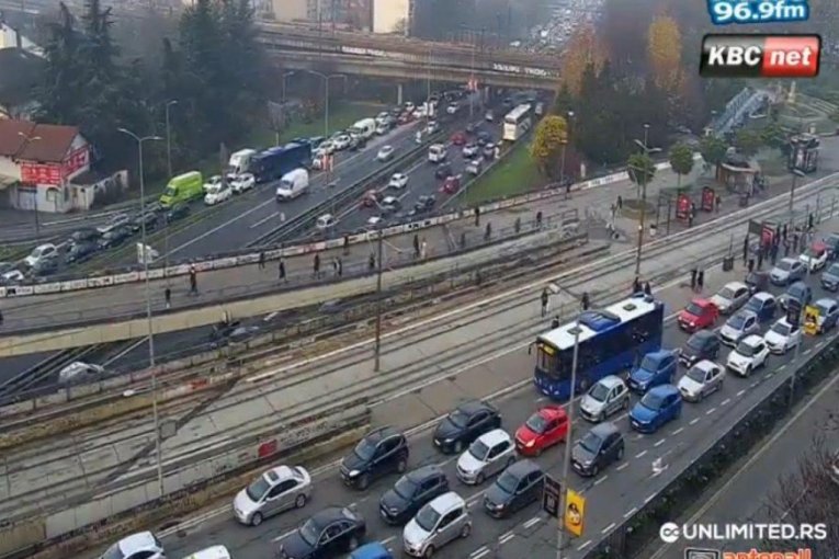 Saobraćajni kolaps u Beogradu