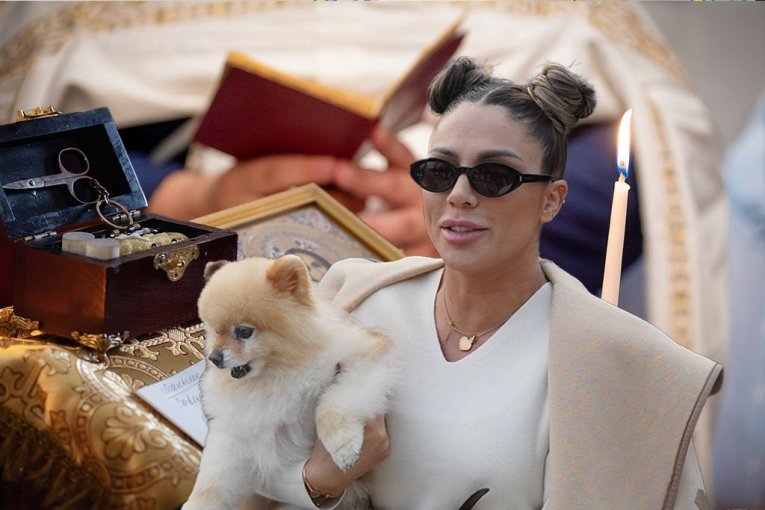 Sandra Afrika je rekla da će krstiti psa