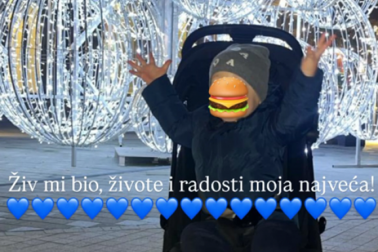 Marija Šerifović sa sinom