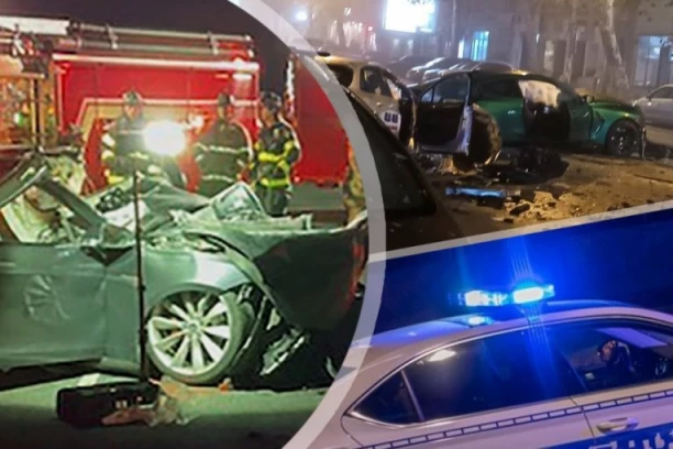 SAZNAJEMO! UHAPŠEN VOZAČ BMW SMRTI! Mladić iz Beograda izazvao jeziv sudar, taksista poginuo, tri osobe teško povređene!