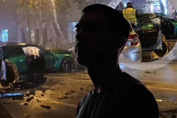 ANDRIJA DANIMA PRE NESREĆE DIVLJAO PO NOVOM SADU! Građani otkrili detalje stvaričnog udesa u Jevrejskoj ulici - USMRTIO TAKSISTU I TEŠKO POVREDIO TRI DEVOJKE!