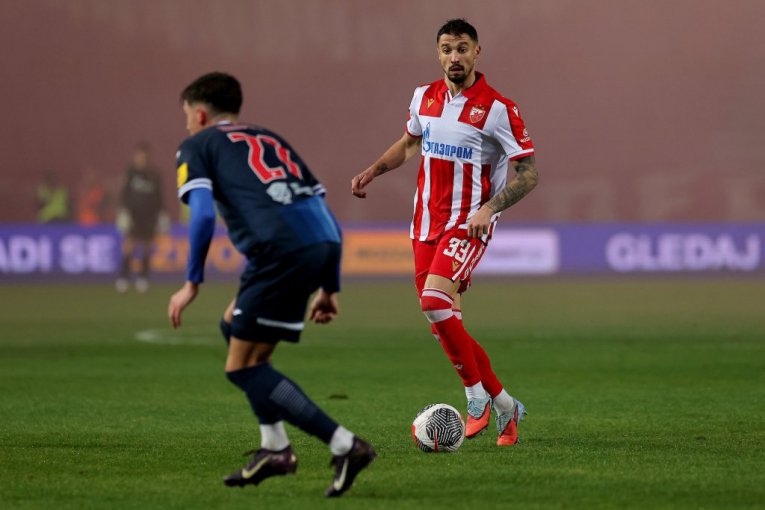 Crvena zvezda igra protiv Šturma