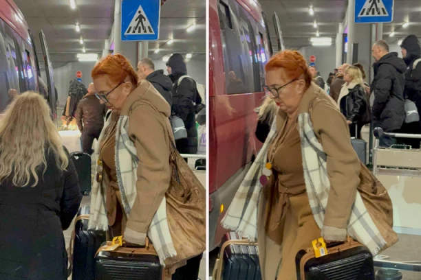 TANJA BOŠKOVIĆ POBEGLA OD NOVINARA! Uhvatili smo glumicu U GRADSKOM PREVOZU - NI TRAGA OD SJAJA I GLAMURA! (VIDEO)